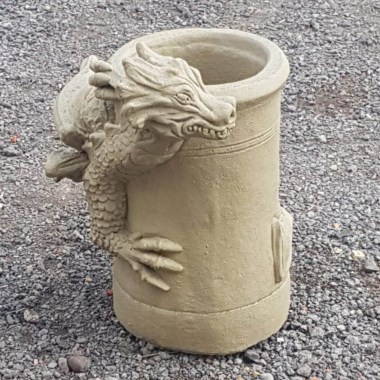 dragon chimney pot smirk